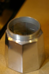 This is about where I fill to